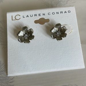 Lauren Conrad floral earrings